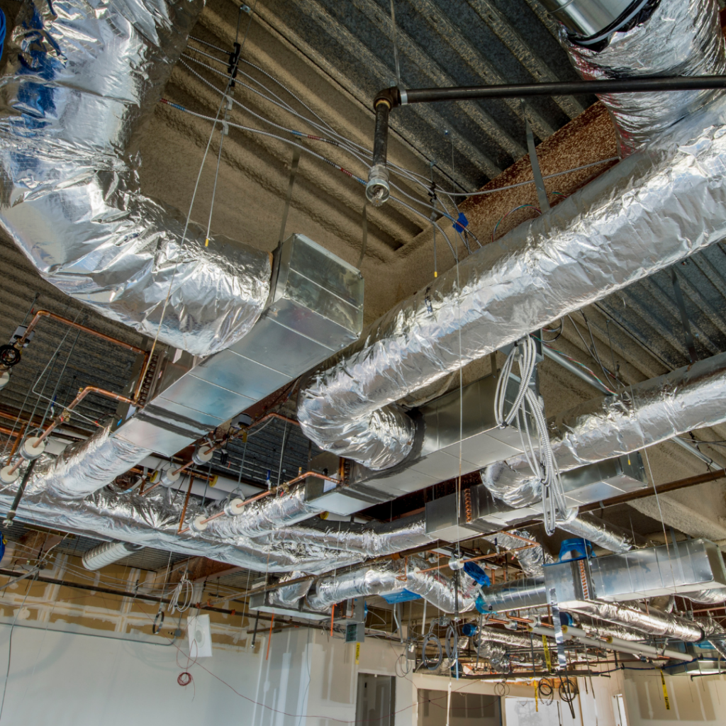 air duct installation