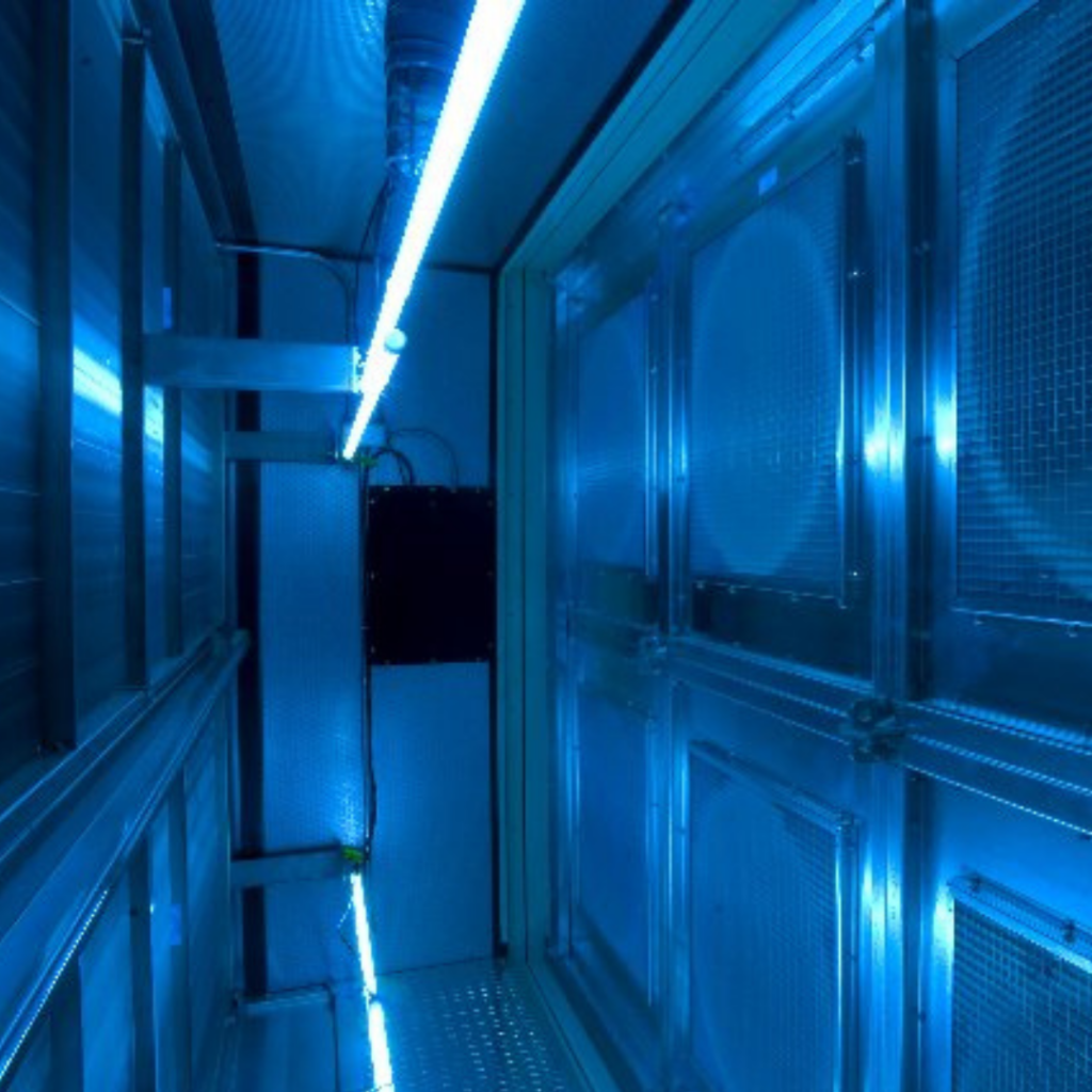 uv light installation