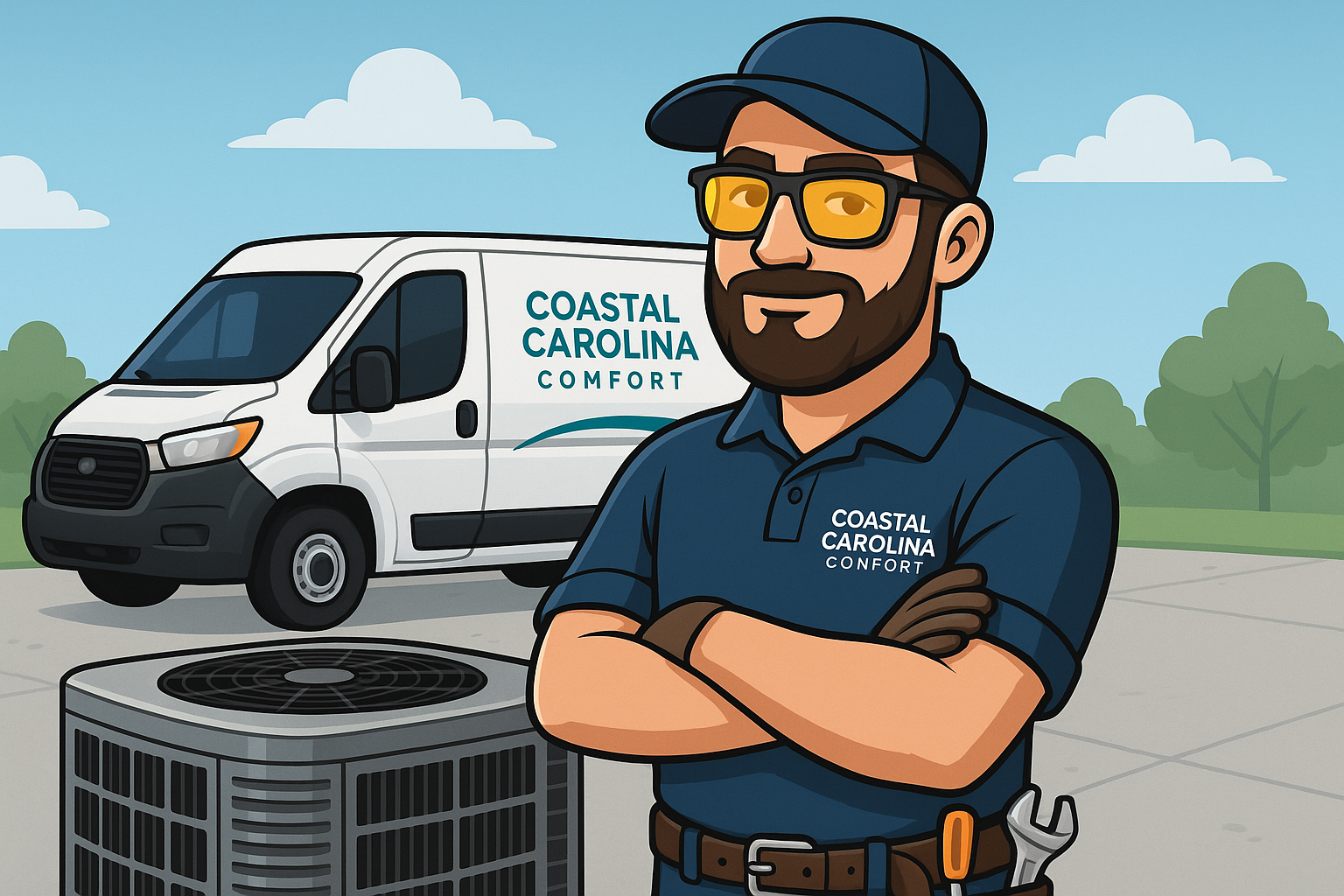 Derrick Hall Owner Of Coastal Carolina Comfort HVAC