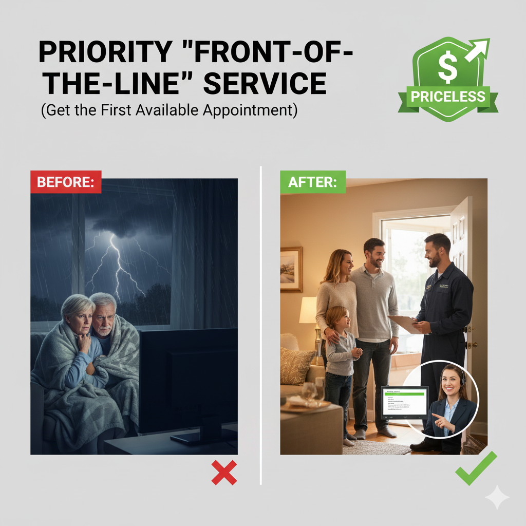 priority front of line service