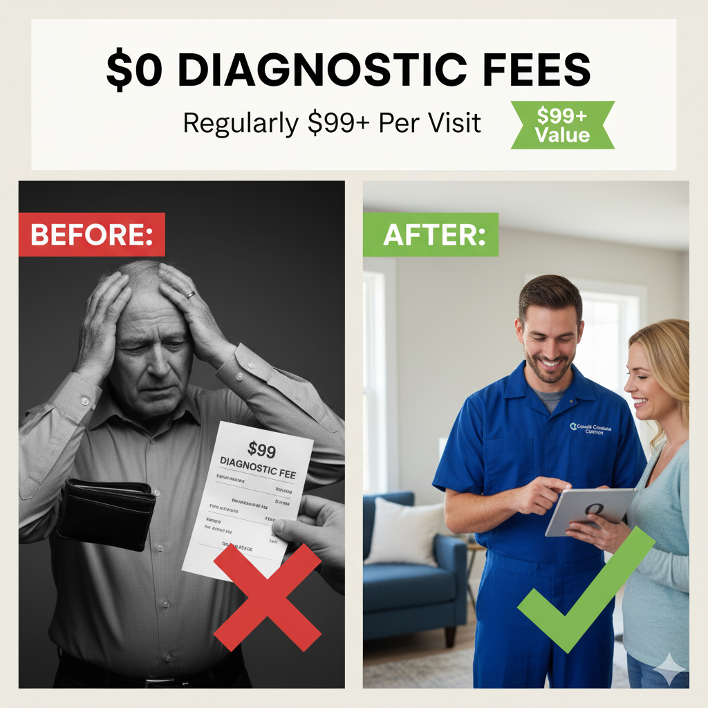 free diagnostic fees