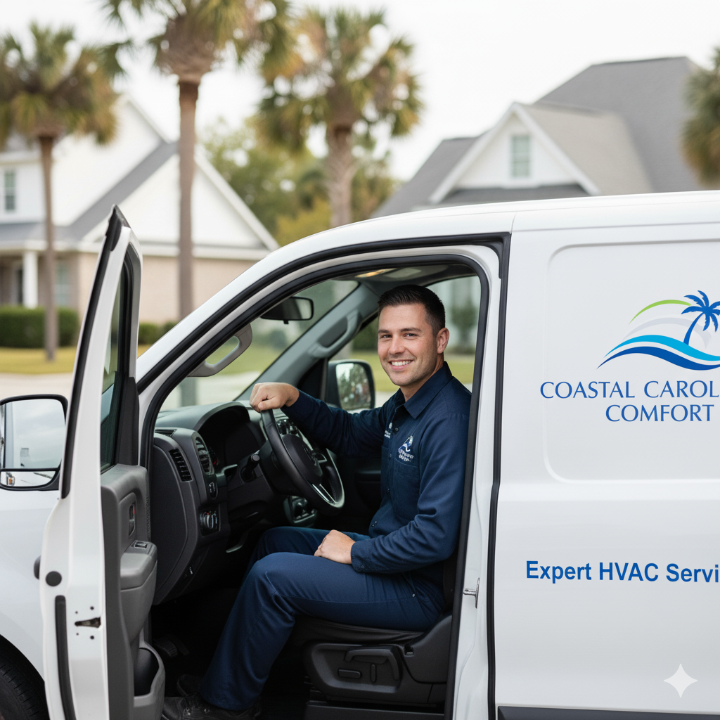 friendly coastal carolina comfort technician